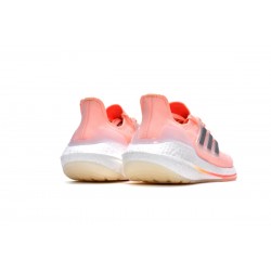 Adidas Ultra Boost 2022 Grey Pink For Women Running Shoes HR1030  