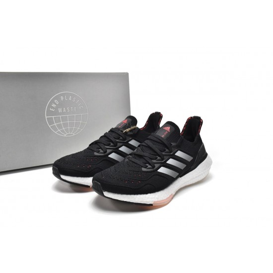 Adidas Ultra Boost 2022 Heat RDY Black Clear Orange For Women Running Shoes H01174