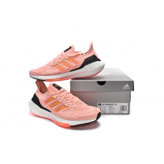 Adidas Ultra Boost 2022 Heat RDY Black Pink White For Women Shoes GX8037