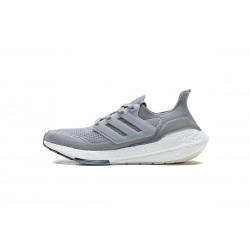 Adidas Ultra Boost 2022 Light Grey White For Men Running Shoes FY0381 