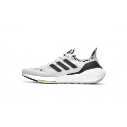 Adidas Ultra Boost 2022 Non Dyed Zebra White Black For Men Running Shoes GX5573  