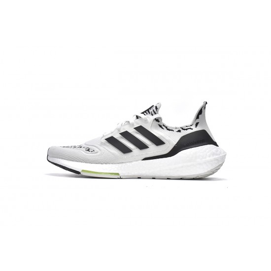 Adidas Ultra Boost 2022 Non Dyed Zebra White Black For Men Running Shoes GX5573