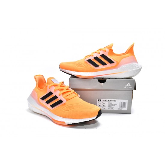 Adidas Ultra Boost 2022 Orange For Men Running Shoes HR1029