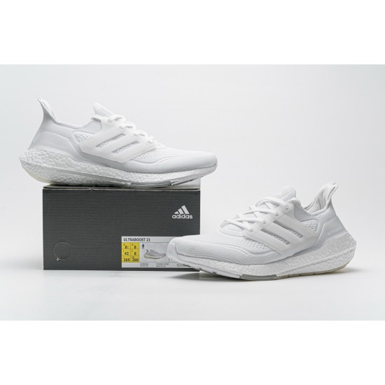 Adidas Ultra Boost 2022 Triple White For Women And Men Running Shoes FY0379