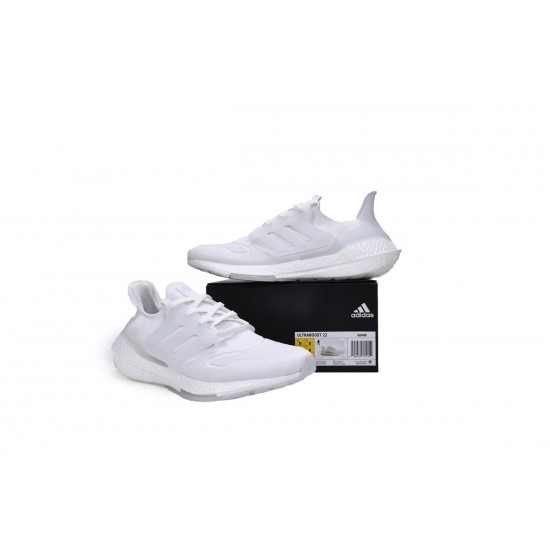 Adidas Ultra Boost 2022 Triple White For Women And Men Running Shoes GX5459