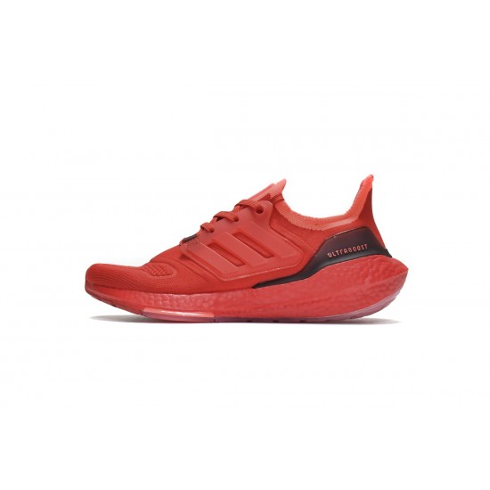 Adidas Ultra Boost 2022 Vivid Red Black For Women And Men Shoes GX5462