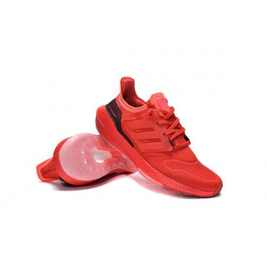 Adidas Ultra Boost 2022 Vivid Red Black For Women And Men Shoes GX5462