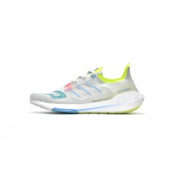 Adidas Ultra Boost 2022 White Green Turqoise For Men Running Shoes GY8674  