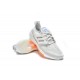 Adidas Ultra Boost 2022 White Grey Orange For Men Running Shoes GY6227