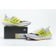 Adidas Ultra Boost 2022 White Grey Yellow For Men Running Shoes FY1214