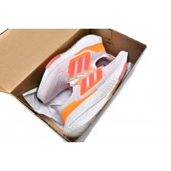 Adidas Ultra Boost 2022 White Pink Orange For Women Running Shoes GX5595 