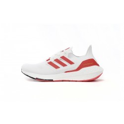 Adidas Ultra Boost 2022 White Red For Men Running Shoes HP2485 