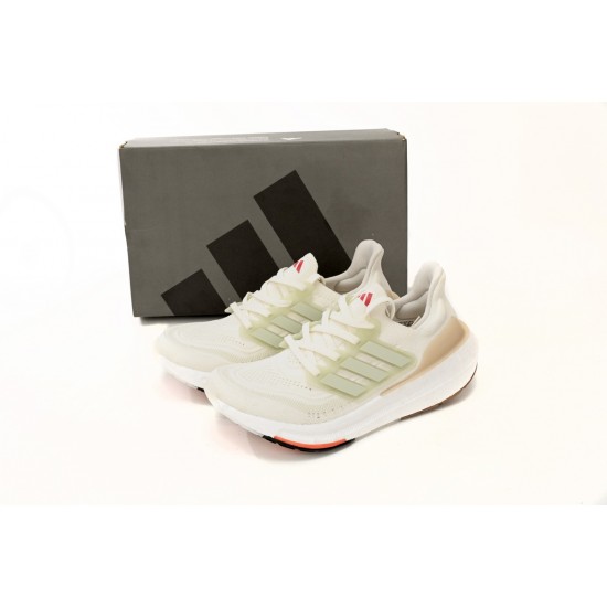 Adidas Ultra Boost 2023 Beige Light Green For Men Running Shoes HQ6348