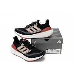 Adidas Ultra Boost 2023 Black Red Beige For Men Running Shoes HQ6344 