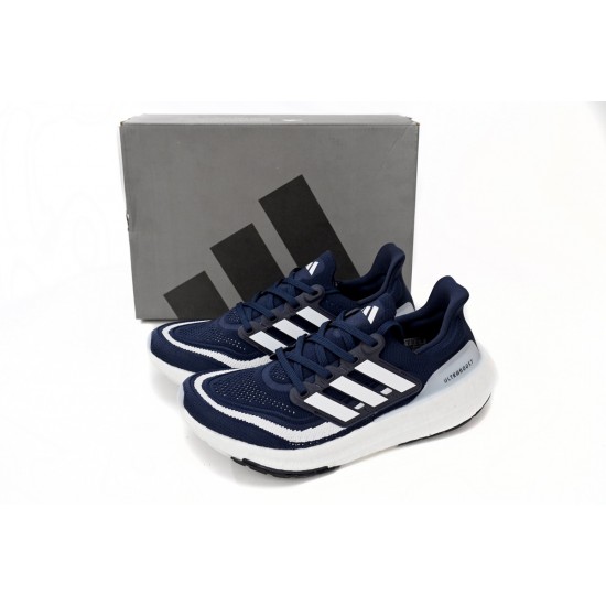 Adidas Ultra Boost 2023 Dark Blue White For Men Running Shoes HP9203