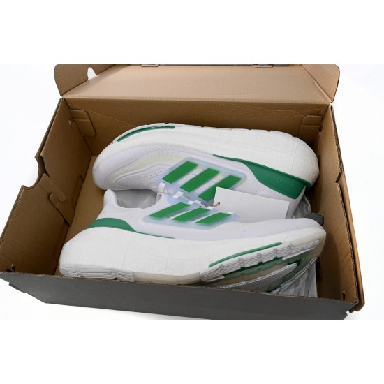 Adidas Ultra Boost 2023 Green And White For Women And Men Running Shoes HQ6350