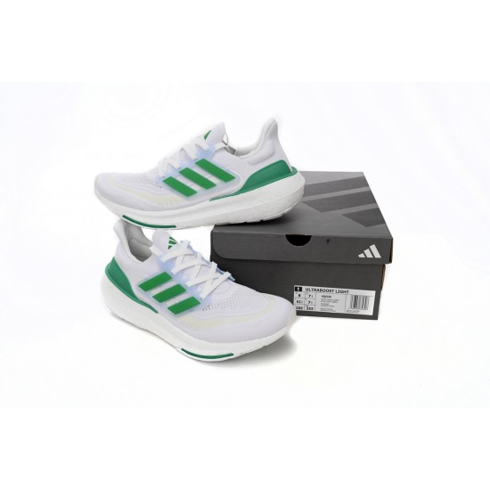 Adidas Ultra Boost 2023 Green And White For Women And Men Running Shoes HQ6350