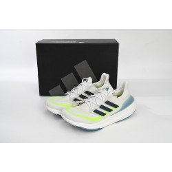 Adidas Ultra Boost 2023 Green White Black For Men Shoes IE1768 