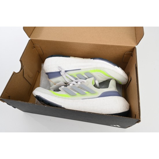 Adidas Ultra Boost 2023 Grey Light Green For Women Running Shoes IE1775