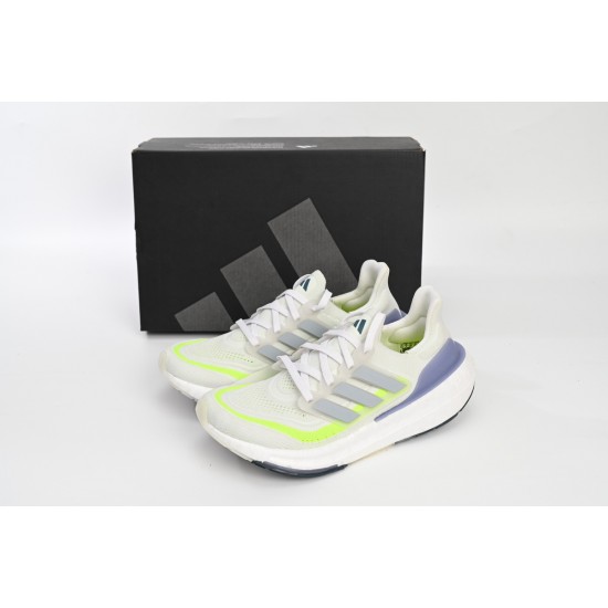 Adidas Ultra Boost 2023 Grey Light Green For Women Running Shoes IE1775