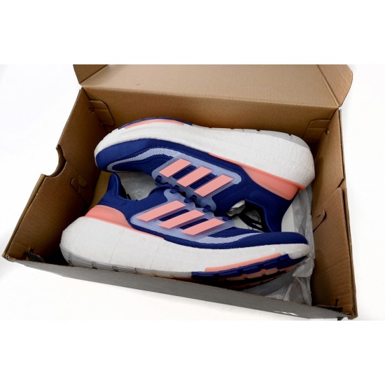 Adidas Ultra Boost 2023 Pink Blue For Men Running Shoes HP3343