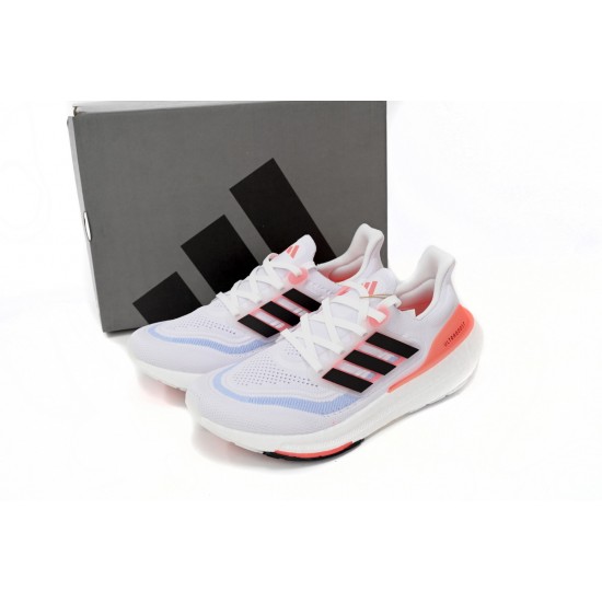 Adidas Ultra Boost 2023 White Black Red For Women And Men Running Shoes HQ6351