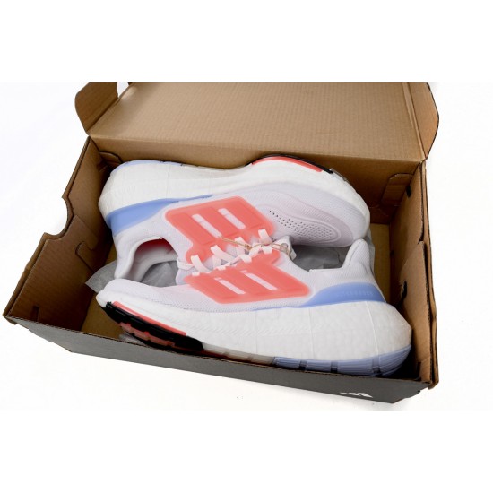 Adidas Ultra Boost 2023 White Red For Women Running Shoes HO6357