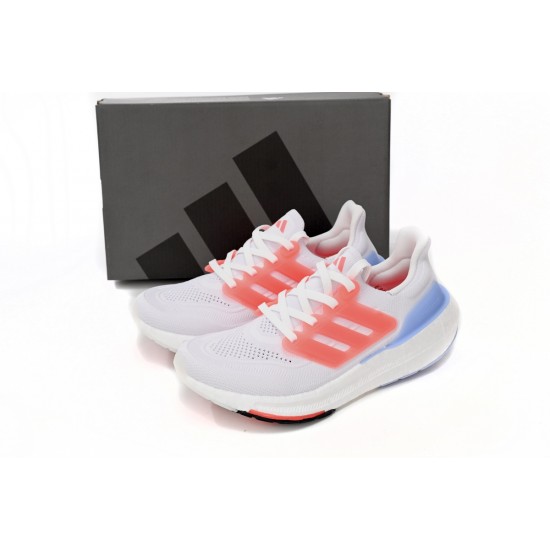 Adidas Ultra Boost 2023 White Red For Women Running Shoes HO6357