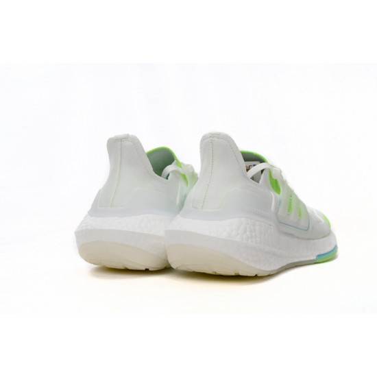 Adidas Ultra Boost 22 White Green For Women Running Shoes GX5926