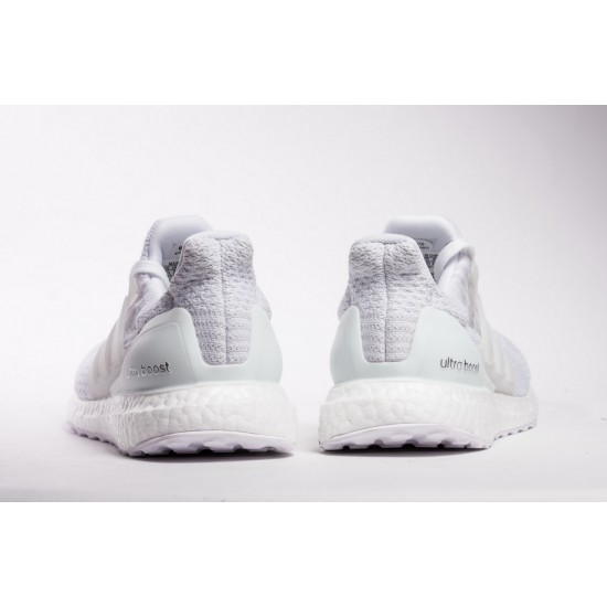 Adidas Ultra Boost 3 Triple White Real Boost For Women And Men Shoes BA8841