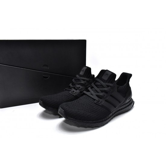 Adidas Ultra Boost 4 Triple Black For Men Shoes EH1420