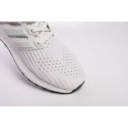 Adidas Ultra Boost 4 Triple White Real Boost Women And Men Shoes BB6168 