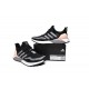 Adidas Ultra Boost Black Ash Powder Black Pink For Men Shoes FU9465