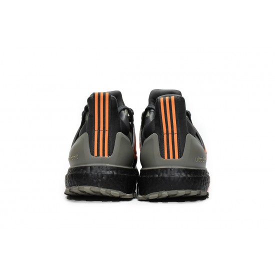 Adidas Ultra Boost Gray Black Orange For Men Shoes H67359