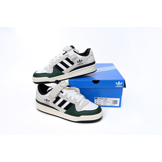 Atmos x Adidas Forum Low Greyish Dark Green White For Women And Men Shoes GY8203