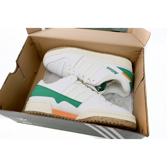 Atmos x Adidas Forum Low White Green For Women And Men Running Shoes HQ6996