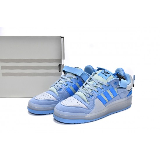 Bad Bunny x Adidas Originals Forum Low Blue Tint For Women And Men Running Shoes GY9693