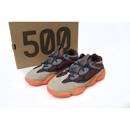 Yeezy 500 Enflame Black Beige For Women And Men Running Shoes GZ5541