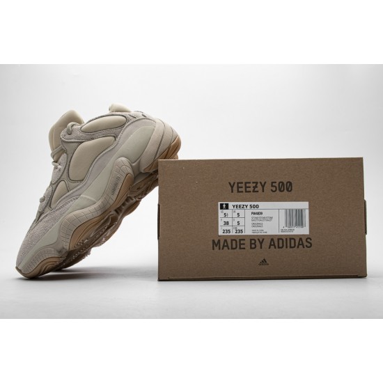 Yeezy 500 Stone Beige For Women And Men Running Shoes FW4839