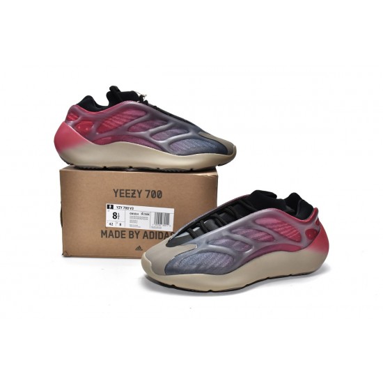 Yeezy 700 V3 Fade Carbon Pink Purple For Women And Men Shoes GW1814