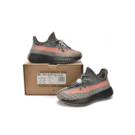 Yeezy Boost 350 V2 Ash Stone Grey Orange For Women And Men Shoes GW0089