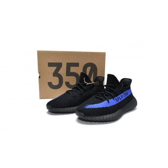 Yeezy Boost 350 V2 Black Blue For Women And Men Running Shoes GY7164