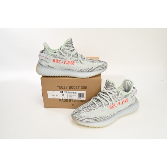 Yeezy Boost 350 V2 Blue Tint Grey For Women And Men Running Shoes B37571