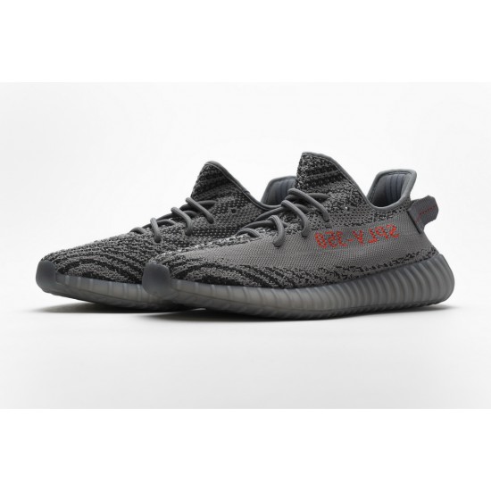 Yeezy Boost 350 V2 Bold Orange Real Boost Grey For Women And Men Running Shoes AH2203