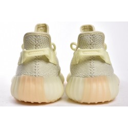 Yeezy Boost 350 V2 Butter Grey Lingt Yellow For Women And Men Running Shoes F36980 