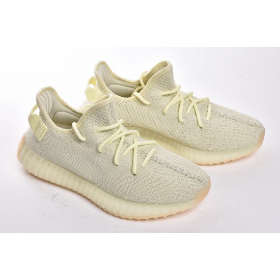 Yeezy Boost 350 V2 Butter Grey Lingt Yellow For Women And Men Running Shoes F36980