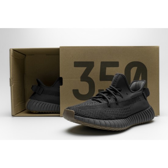 Yeezy Boost 350 V2 Cinder Real Boost Black For Women And Men Running Shoes FY2903