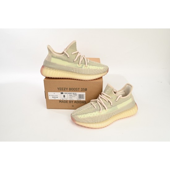 Yeezy Boost 350 V2 Citrin Light Green For Women And Men Running Shoes FW5318