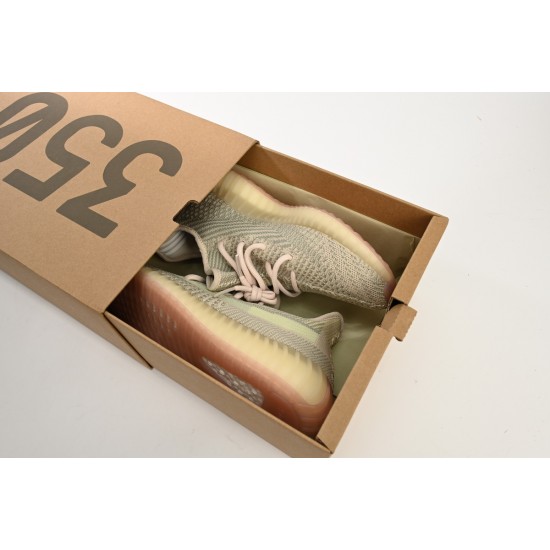 Yeezy Boost 350 V2 Citrin Light Green For Women And Men Running Shoes FW5318