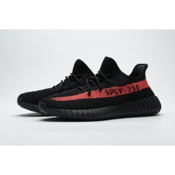 Yeezy Boost 350 V2 Core Black Red Real Boost For Women And Men Running Shoes BY9612 